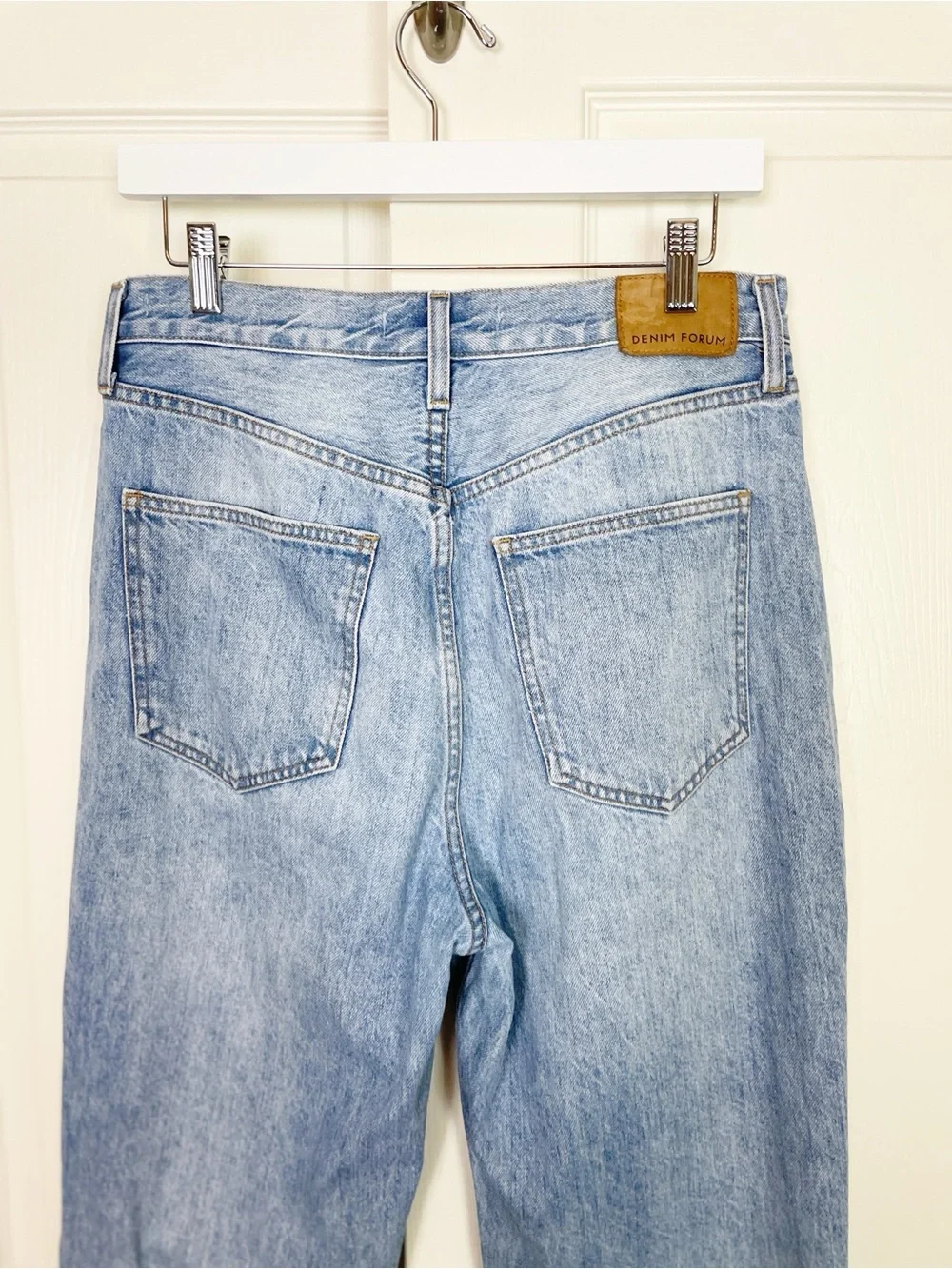 Denim Forum Aritzia The Joni High Rise Loose Jeans Organic Cotton Sz 29